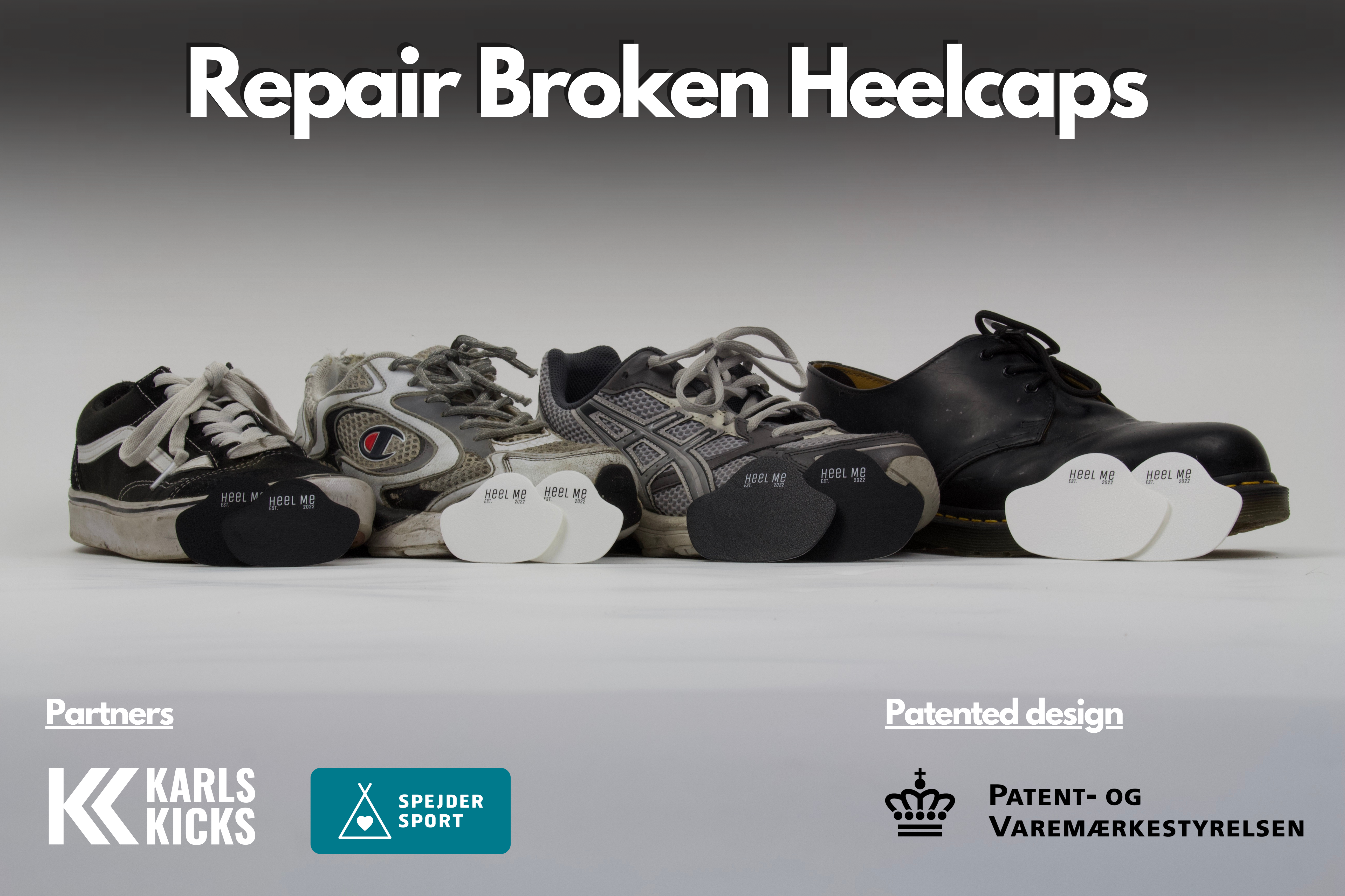 Fix broken heel caps with HeelMe's durable and eco-friendly shoe repair kits. Extend your shoes' lifespan with our easy-to-use, innovative inserts that provide comfort, support, and sustainability. Prevent blisters and reduce your environmental footprint. Shop now at HeelMe.eu and step into a greener future.